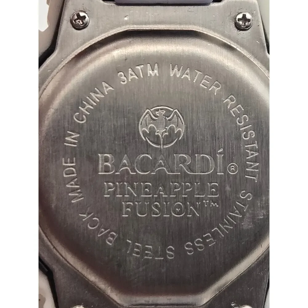 Bacardi Pineapple Fusion White Digital Promo Watch